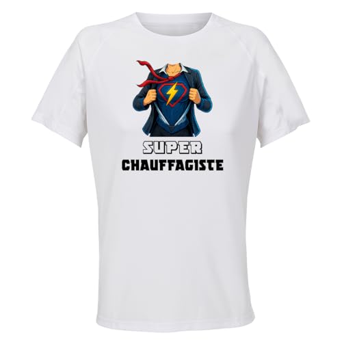 T-shirt respirant polyester manches courtes pour le sport au quotidien