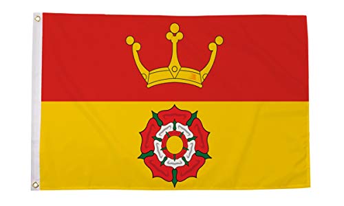 AZ FLAG, Hampshire County New Flag, 3x5 Ft, 100D Polyester County Of Hants., England Banner with Two Metal Grommets
