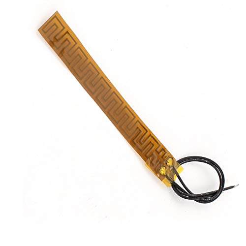 Aexit Película de calentamiento de termo-lámina flexible de poliamida de 12V 10W 80 mm x 10 mm (f48513e12b18c8be479a96a737d53958)