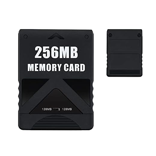 Tolesum 256MB Memory Card for PS2, High Speed Data Accessories Compatible with PlayStation 2 Console Gaming Accessories