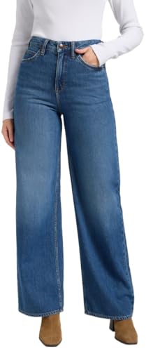 LEE - Jeans Damen - High Waist Wide Leg Fit - Stella - Ink Pool – Ansicht 1