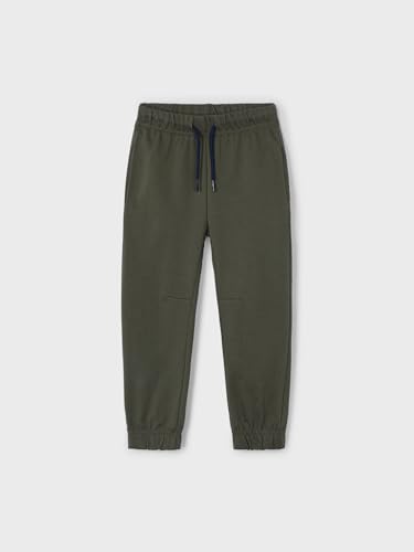 Mayoral Pant t-Shit Vest Set for Boys Blue-Olive3