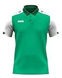JAKO Kinder Poloshirt Dynamic, grün/weiß/dunkelgrün, 164