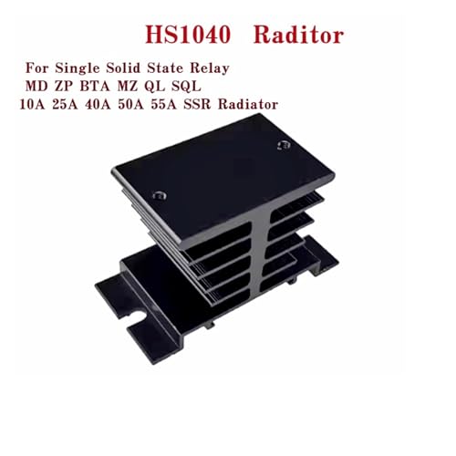 Radiateur HS1040 pour relais statique simple de 10A à 55A - 2