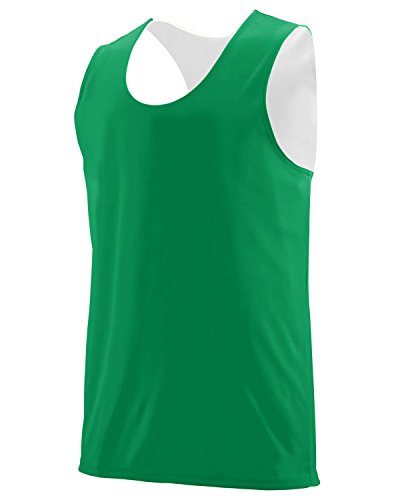 Augusta Sportswear Reversible Wicking Tank S Kelly/White