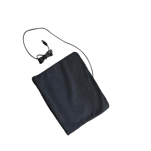 Electric Warming Mat Rectangular Pet Bed with Soft Furry Cover for Cats and Dogs Indoor Outdoor Dog Pad Thick Dog Mattress