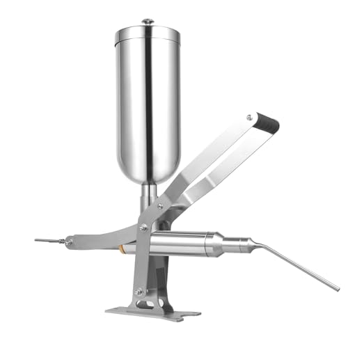 Manual Donut Filler, Jelly Filler Injector Machine, 5L Donuts Dessert Churro Makers Stainless Steel, Chocolate Jam Filling Machine Latin Fruit Machine for Commerial or Home