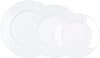Luminarc Plumi Set of 18 Glass Tableware for 6 People Multi-Colour