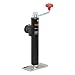 CURT 28320 Weld-On Pipe-Mount Swivel Trailer Jack, 3,000 lbs. Support Capacity, 10-3/4 Inches Vertical Travel