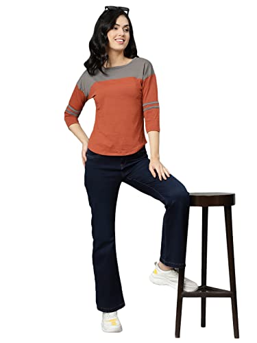 Image of DHRUVI TRENDZ Women's Regular Fit Top
