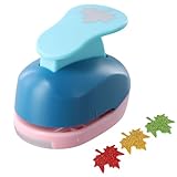 Perforatrice Scrapbooking, Perforatrice Feuille D'arbre, Forme de Feuille D'érable, Idéal pour Les Projets de Scrapbooking et de Création de Cartes, 2.5cm