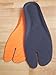 Handmade Tabi Orthopedic Leather Insoles – Split Toe Shoe Inserts for Comfort and Arch Support – Ideal for Jika Tabi, Japanese Shoes, Martial Arts, Indoor Use, US Men's(10-10½), EU(43-44)