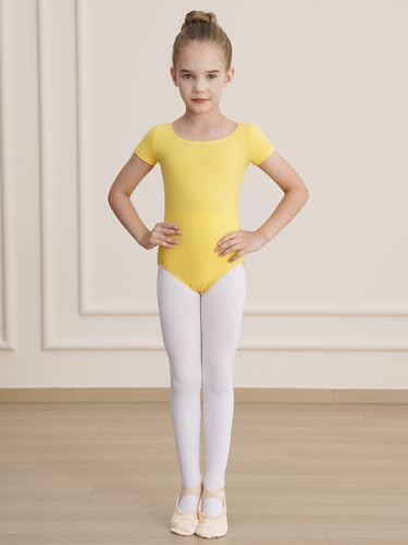 Image of WEGETIT Ballet Leotards for Girls Toddler Dance Leotard with Skirt Kids Gymnastics Outfits Ballet Dance Tutu Dress