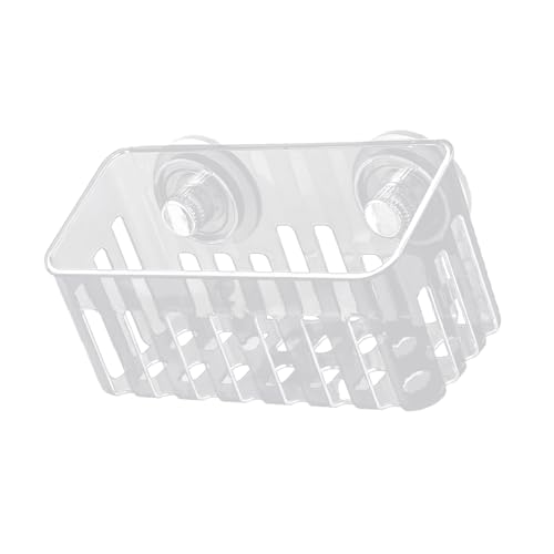 YIZITU Estante de almacenamiento con bordes de fregadero con fuertes ventosas para un secado eficiente de paños de cocina y organización de encimera