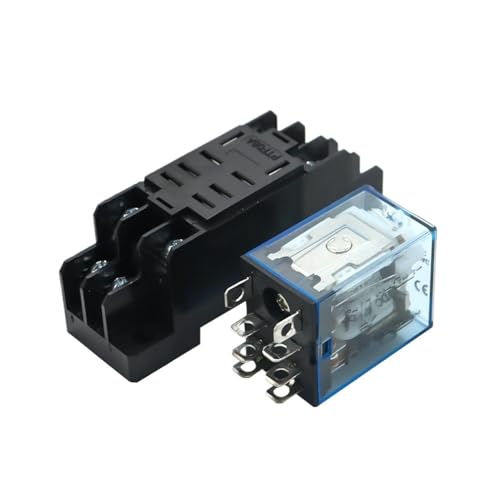 Relé de automatización LY2NJ para proyectos de domótica y control de motores DC 12V 8 pines