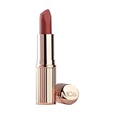 MCoBeauty - Crème Matte Luxe Lipstick - Long-Lasting Hydrating Soft Matte Lipstick with Square-Tip Bullet - Luxe Pink, Berry Coral Shade - 3.5g - Lip Makeup