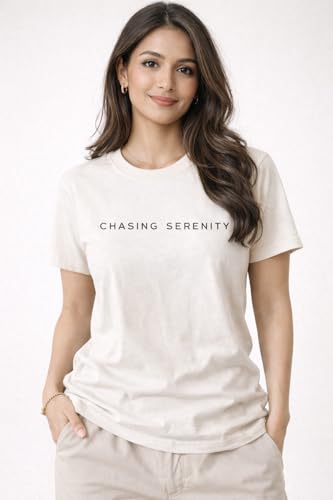 Image of Women's Cotton T-Shirt | Over Sized Fit Half Sleeve | 100% Cotton Women T Shirt | Aesthetic Summer Wear