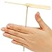 IMIKEYA 10 Pcs Hand Helicopter Wooden Flying - DIY Dragonfly Propellers for Outdoor Fun