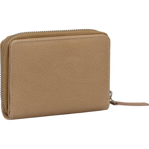 Portefeuille Soft Skylar Burkely en cuir souple naturel, l'excellence du design