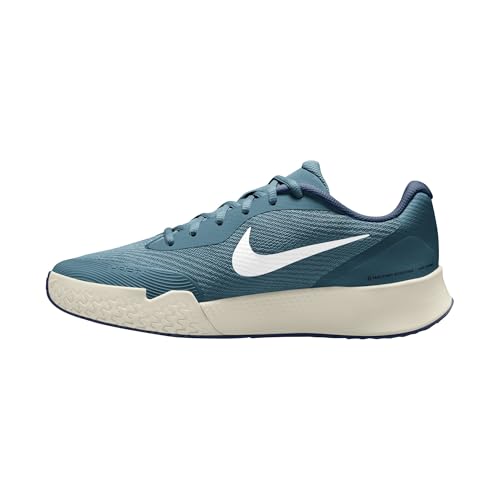 Nike Mens Vapor Lite Hc Tennis Shoes Smokey Blue/White - Image 3