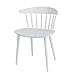 Produktbild HAY - J104 Stuhl - weiß - Jørgen Bækmark - Design - Esszimmerstuhl - Speisezimmerstuhl