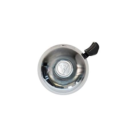 Firmstrong Classic Beach Cruiser Bicycle Bell, Chrome Cover