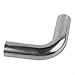 90 Degree Stainless Steel Elbow Mandrel Bend Tube for Automotive and Industrial Exhaust Systems with 304 Stainless Steel (19mm)