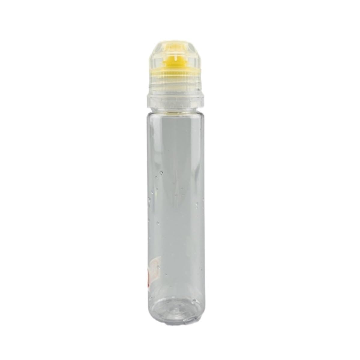 Butelka do Wyciskania 6-pakowe Plastikowe Butelki Do Wyciskania Miodu Podróżny Dozownik Przypraw Pojemnik Flip Top Camping Podróżne Butelki Na Sos Dozownik do Sosów(Yellow)