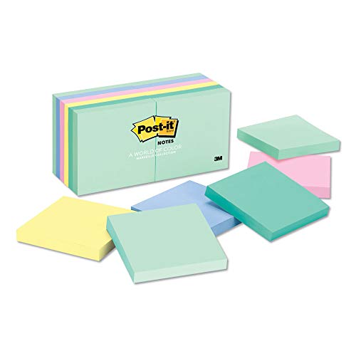 Post-it Notes originales de la collection Marseille Color aux couleurs ensoleillées