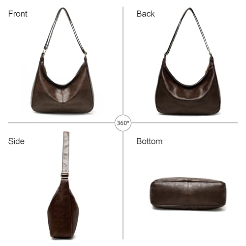 Bolso bandolera vegano suave para mujer miniatura 4