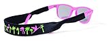 Croakies XL Croakies Eyewear Retainer, Flamingo Palm