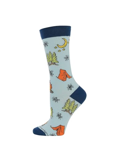 Image of WHD Outdoor Nature Lover Socks for Women & Men | Camping & Lake Life Gift | Novelty Forest Fan