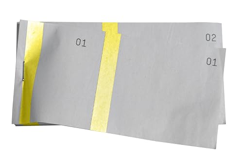 Lotto di 50 Blocchetto Venditore Con Fascia Colorata 100 Foglietti Doppia Numerazione - 2