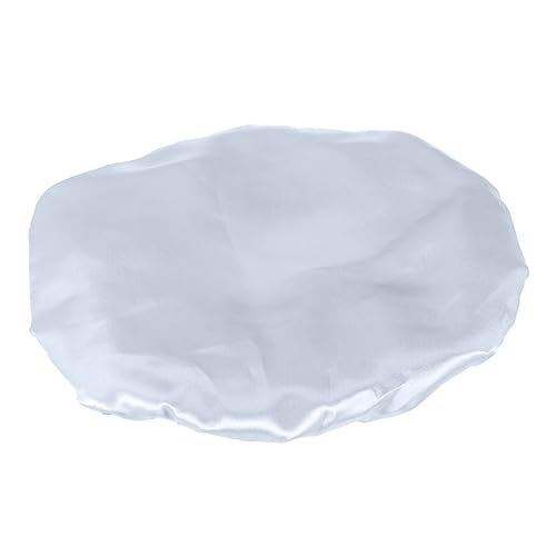 minkissy Bathing Hat for Women Double Deck Shower Cap Comfortable Soft Material Hair Cap Elastic for Sizes