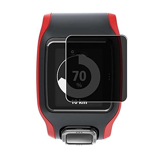 Vaxson Sekretess skärmskydd, kompatibel med TomTom Runner Cardio, anti-spionskydd filmskydd klistermärke [INTE härdat glasfodral]