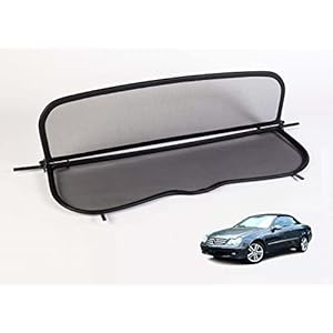 Tief Tech Windschott für Mercedes CLK A209 | 2003-2010 | Windabweiser