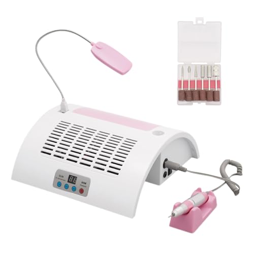 Recolector de polvo y lámpara de uñas 5 en 1 XIJIE miniatura 1
