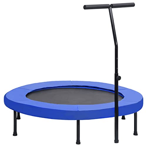 Trampolín de fitness de alta resistencia con marco de acero y cuerdas