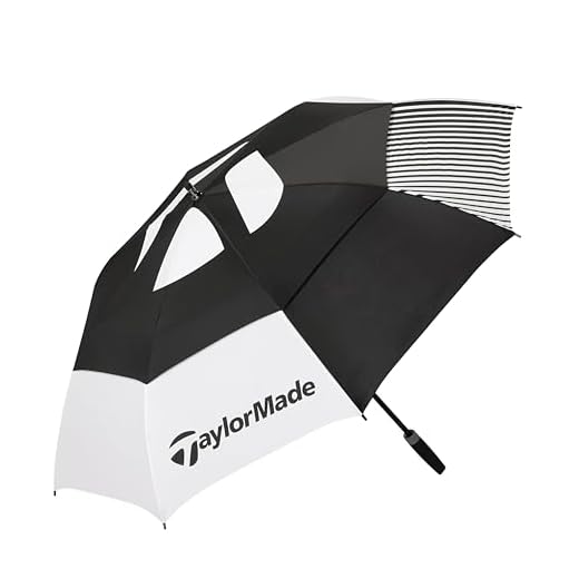 TaylorMade Golf Tour Double Canopy Umbrella 64"