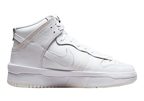 Image of Nike Women's Dunk High Up Summit White /White-Sail-Black (DH3718 100) - 5