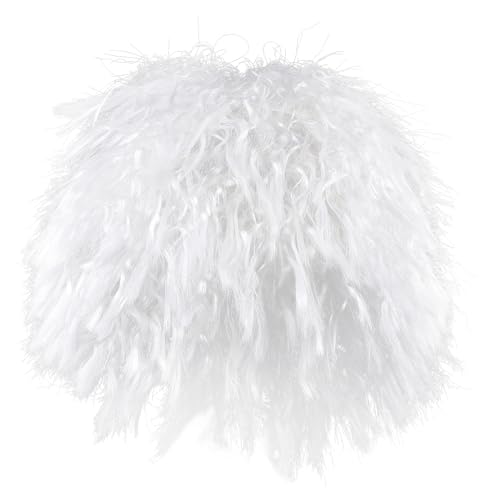 Baluue White Braid Perm Wig Stylish Headpiece Wig Cap Perfect for Costume Cosplay