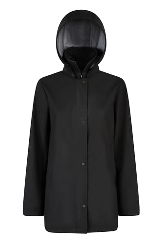 Geox W Spherica Mid JKT veste noire femme idéale pour le vélotaf