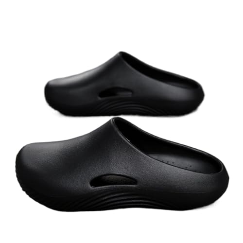Fashion Clogs for Men Non Slip Cloud Slides, Arch Support Work Shoes Comfort Non-Slip Waterproof Mules, Slip-on Outdoor Beach Summer