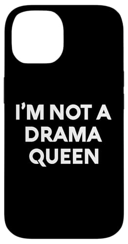 White Lie I'm Not A Drama Queen RfB p[eB[ ȏ X}zP[X iPhone 14 p