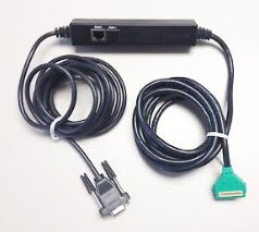 VeriFone Cable for MX8XX Series, Ethernet USB-Host (9 Pin) Green, 2m, (CBL-23740-02)