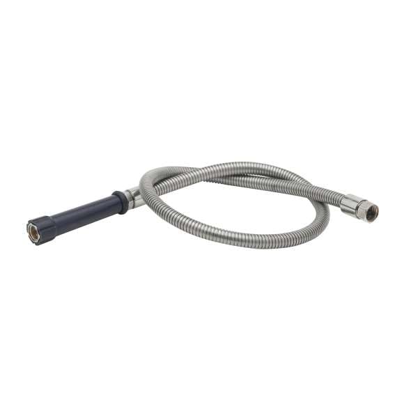T&S Brass EB-0096-H Flexible SS Hose and Spray Valve Handle, 96", Blue Assembly