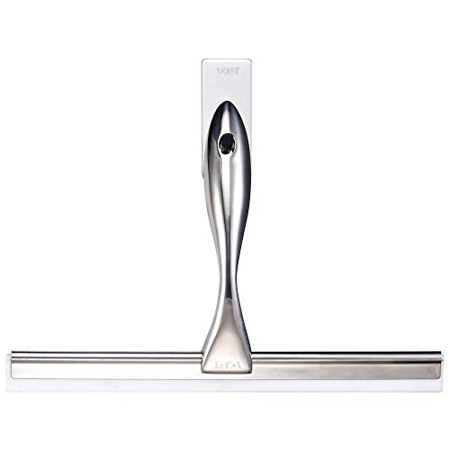 Image of All-Purpose Shower Squeegee for Showers,Bathroom, Window and Car Glass,Heavy Duty Stainless Steel,10',10 Inches
