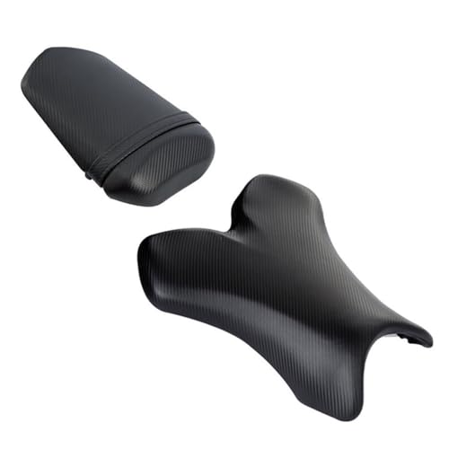 Asiento de motocicleta negro y resistente para piloto y pasajero de YZF-R1 modelos 2004 a 2006