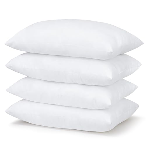 CULVE Bed Pillows Standard Size Set of 4 Pack for Sleeping- Medium Support 20x26 Soft Pillow Down Alternative Filling for Side Back Stomach Sleeper