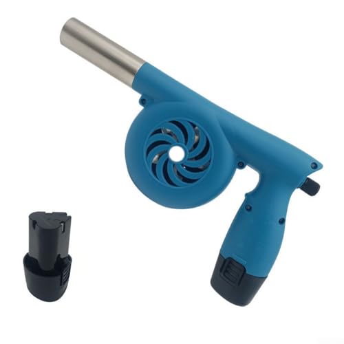 NbgrvB Soplador de aire para barbacoa, arrancador de carbón, ventilador de barbacoa recargable, herramienta de cocina al aire libre, accesorio de parrilla de camping, accesorio de barbacoa, soplador